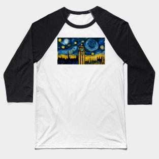 London skyline like starry night Baseball T-Shirt